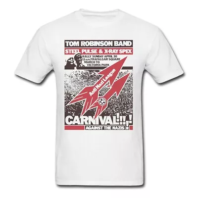 Buy Rock Against Racism 1978 (Tom Robinson, X-Ray Spex) NEW : Retro Design T-Shirt • 15.99£