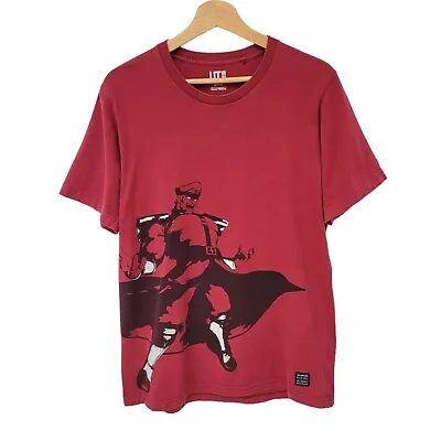 Buy Men's Uniqlo Street Fighter M Bison T-Shirt - Size M • 14.99£