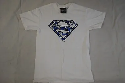 Buy Superman Comic Blue Logo T Shirt New Official Dc Comics Originals Superhero Rare • 7.99£