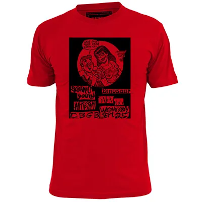 Buy Mens Sonic Youth CBGB's Punk Rock T Shirt Pistols Buzzcocks Dolls • 10.99£