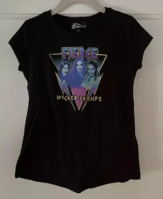 Buy Disney Descendants 3 “Fierce Wicked Friends” Girls Black T-Shirt - Size XS (4/5) • 1.58£