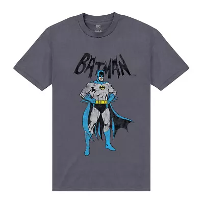 Buy Official The Batman Vintage T-Shirt Short Sleeve Crew Neck T Shirt Tee Top • 22.95£