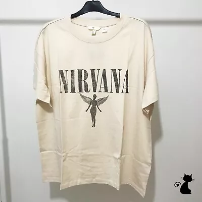 Buy H&M Ladies T-shirt Nirvana Size XL 🐾 • 19.99£