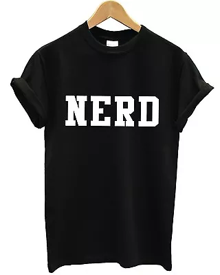 Buy Nerd College T Shirt Geek School Dope Swag Shop Indie Apparel Kids Teen Funny • 11.95£