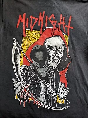 Buy Midnight Shirt M Metal Thrash Death Venom Sepultura Watain Power Trip • 22£