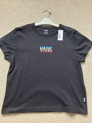 Buy Vans Women’s T Shirt Size Small • 4.99£