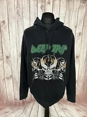 Buy Allsaints Deep Trip 1991 Tour Overkill Band Hoodie Black Small Oversized XL Fit • 24.90£