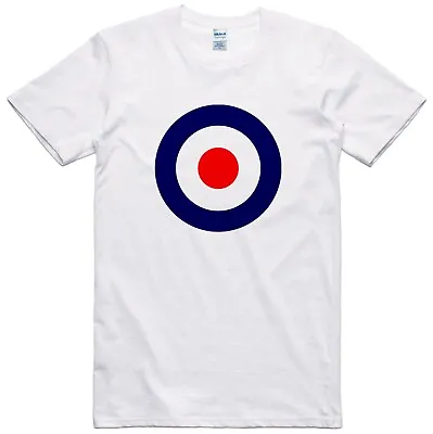 Buy Mod Target T Shirt Skooterboys Mens Era 1970's Regular Fit 100% Cotton Tee • 8.99£