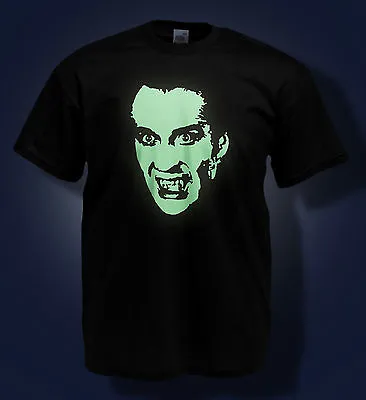 Buy Dracula T-shirt / Christopher Lee - HAMMER HORROR FILM Glow In The Dark T-shirts • 14.99£