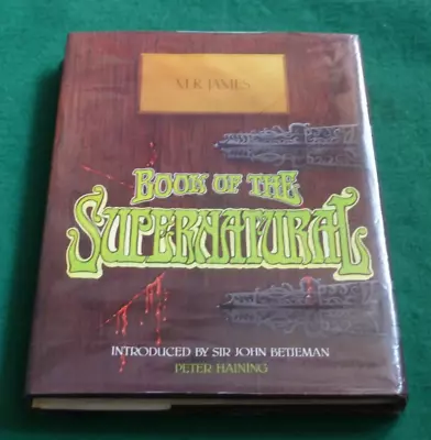 Buy M.R. James - Book Of The Supernatural 1979 Fist Edition HBDJ - Ghosts Macabre • 19.99£