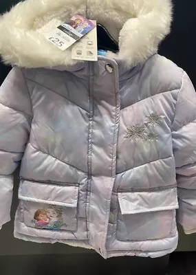 Buy Toddler Baby Disney Frozen Coat Size 18-24 Months NEW • 14£