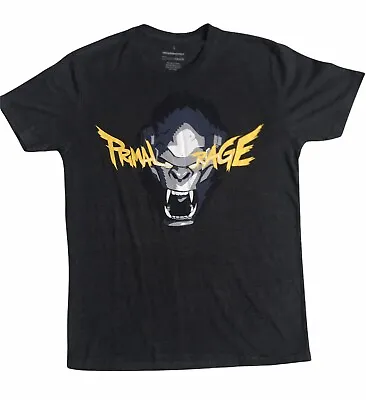 Buy Pre-Owned Mens Large Overwatch Primal Rage Grey T-shirt By Loot Crate  • 8.99£