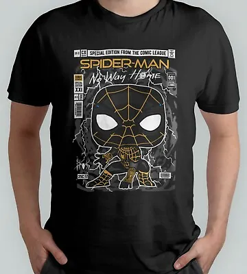Buy Spiderman No Way Home Comic Pop Culture Design T-Shirt • 10£
