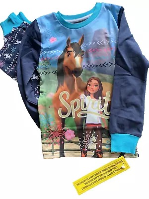 Buy Spirit Riding Dreamworks Official Pyjamas Age 6 (5-6) New With Tags • 9.99£
