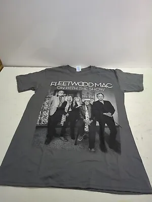Buy 2015 Fleetwood Mac On With The Show World Tour Rock Band T Shirt - Size Medium • 11.48£