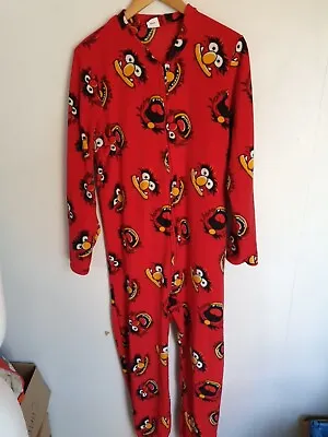 Buy Sesame Street All In One Pyjama Animal Fleece  Loungewear Medium 98-104cm • 19.95£