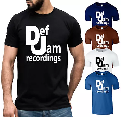 Buy Def Jam Recordings T Shirt Vintage Rap 80s Beastie Boys Music Festival Mens Tee • 10.49£