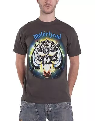 Buy Officially Licensed Motorhead Overkill Mens Charcoal T Shirt Motorhead Tee • 13.95£