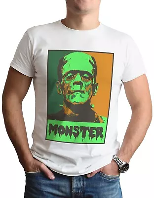 Buy Frankenstein T-Shirt Mens Top Tee Gift Movie Film Cult Frankenstein's Monster • 6.99£