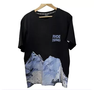 Buy Psycho Monkey - Size Medium - Mens Summer Short Sleeve T Shirt Festival Gigs • 5.99£