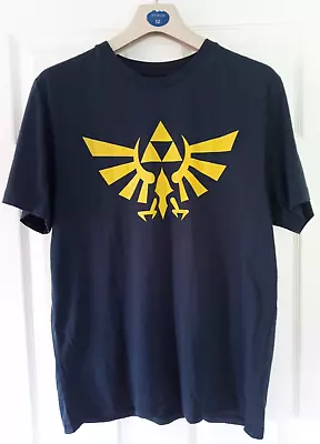 Buy Brand New With Tags.  Official Nintendo Legend Of Zelda T Shirt.  Navy.  Medium. • 24.99£
