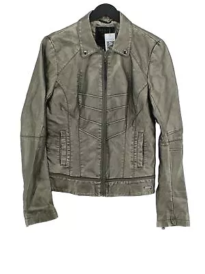 Buy Guess Women's Jacket M Silver Other With Polyester, Viscose Motorcycle Jacket • 8.80£