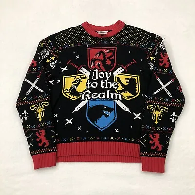 Buy Game Of Thrones HBO TV Series Joy To The Realm Ugly Christmas Sweater Womens XL • 23.54£