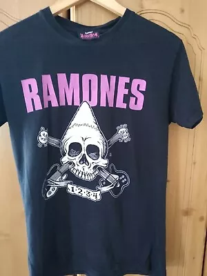 Buy RAMONES T Shirts Mens Medium GABBA GABBA HEY BACK LOGO EXCELLENT CONDITION PUNK • 19.99£
