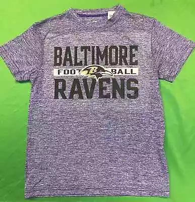Buy NFL Baltimore Ravens Heathered Purple T-Shirt Youth Small 8 • 7.49£