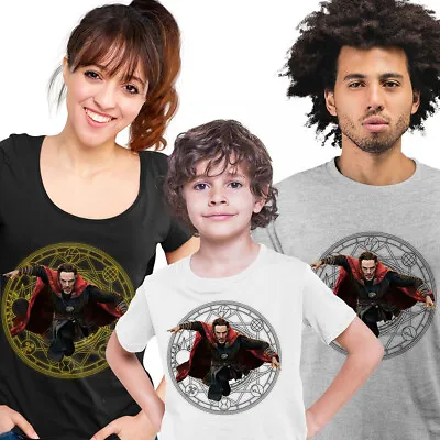 Buy Doctor Strange Magic Rings Spell T-shirt Multiverse Of Madness Benedict • 14.99£
