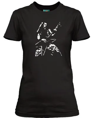Buy Dimebag Darrell Cowboy From Hell Pantera Damage Plan Inspired, Women's T-Shirt • 18£