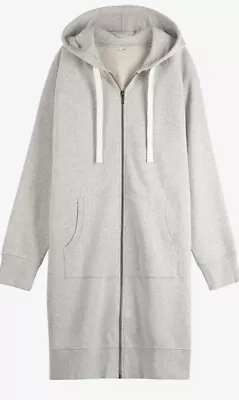 Buy BNWOT Hush Olivia Slouchy Hoodie Grey Ladies Long Hoodie Zip Cardigan XL 16 £69 • 39.99£