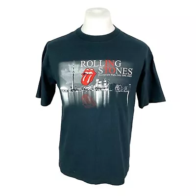 Buy Rolling Stones Tour T Shirt Medium Black 2003 Toronto Tour Stones Tee Canada  • 30£