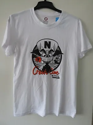 Buy Official Crash Bandicoot T-shirt - Dr. Neo Cortex - White, Size M - New W/ Tags • 6.95£