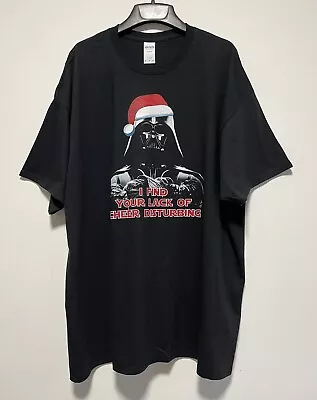 Buy Star Wars Christmas Darth Vader T-Shirt. 2XL. Brand New. FREE POSTAGE • 8.95£