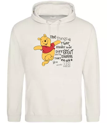 Buy Winnie The Pooh Hoodie Sweater Sweatshirt Hoody Adults Ladies Kids Personalised • 19.99£