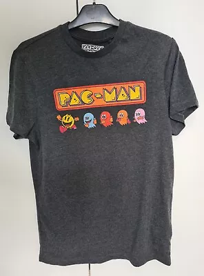 Buy PAC-MAN Graphic Tshirt, Mens Size Xs, Grey, New Without Tags • 6£