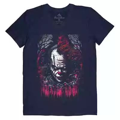 Buy Scary Clown T-Shirt Horror It Pennywise Whiteface Monster Mask Haunted Evil E227 • 13.99£