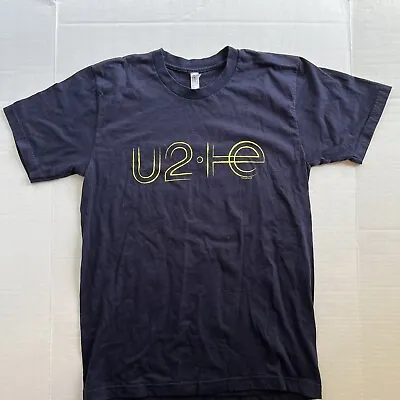 Buy U2 Innocence Experience Tour NAVY T-Shirt M Tee 2015 American Apparel Soft Cotto • 47.35£