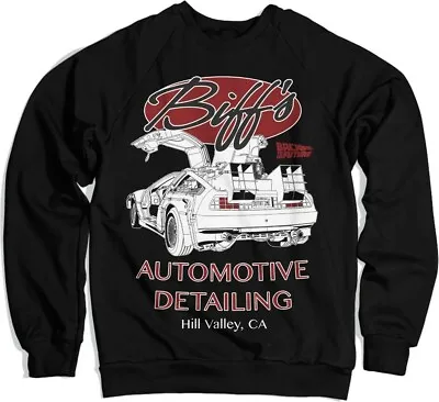Buy Back To The Future Biff's Automotive Detailing Sweatshirt Black • 42.24£