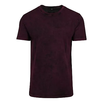 Buy Acid Wash Mens T-Shirt Casual Crew Neck Batik Jersey Short Sleeve Top Urban Tee • 13.64£