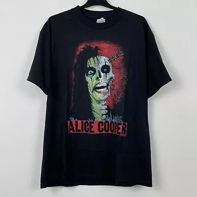 Buy Vintage 2005 Alice Cooper Trash Rare Band Tour T-Shirt L 0461 • 5£