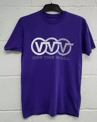 Buy Vans Off The Wall Purple T-shirt Size S. PWM • 12£