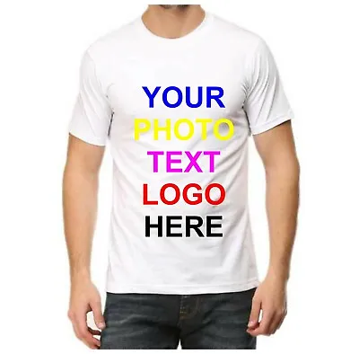 Buy Personalised Custom Made To Order Design Picture Text Unisex Adult  Kids T-Shirt • 9.99£