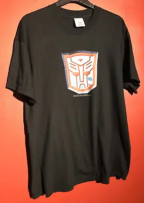 Buy Vintage 2001 Autobot Transformers T Shirt Black Hasbro Size Xl • 15.99£