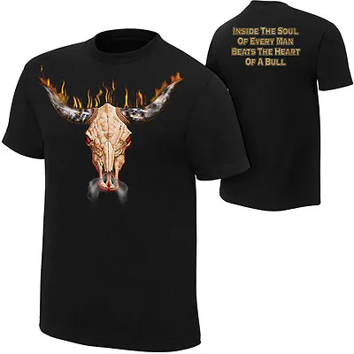 Buy WWE The Rock Bull Skull Official T-Shirt New • 24.99£