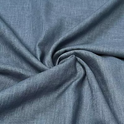 Buy 100% Pure Linen Flax Fabric Washed 45 Colours 136cm Wide 240gsm Per Metre • 6.99£