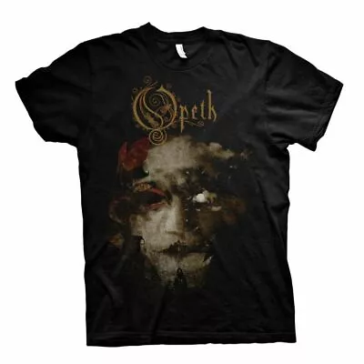 Buy Official Opeth Mask Mens Black T Shirt Opeth Classic Tee • 14.95£