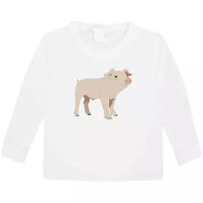 Buy 'Piglet' Children's / Kid's Long Sleeve Cotton T-Shirts (KL027455) • 9.99£