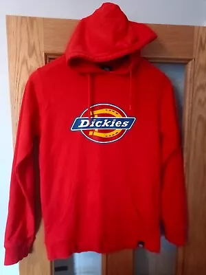 Buy Dickies Hoodie/ Sweatshirt Size Small Hoody Red • 7£